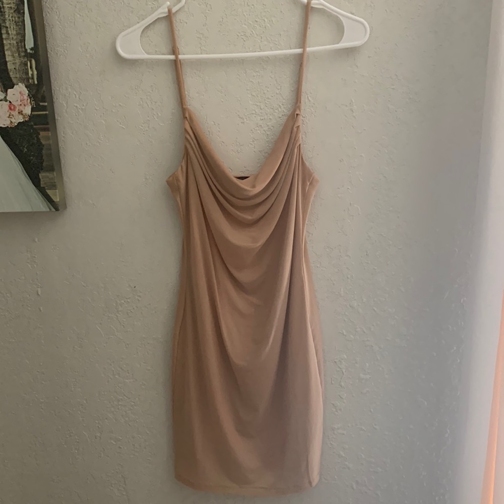 Champagne Mini Dress